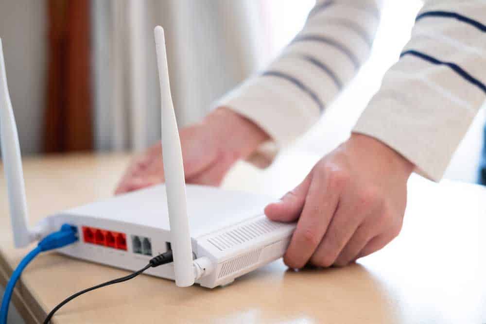 Setting up a Wi-Fi router