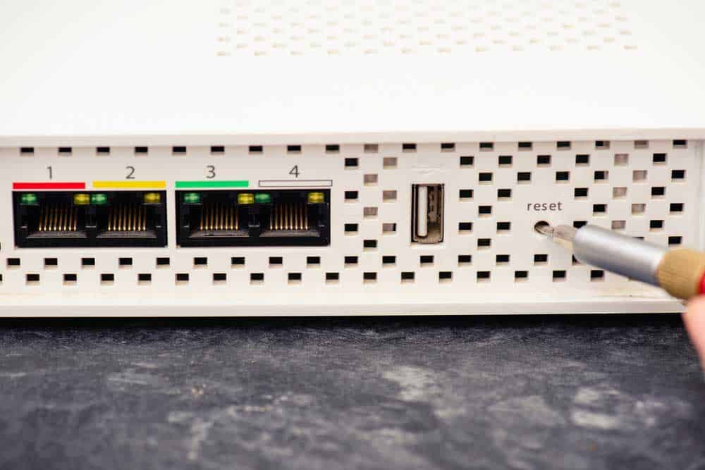 Router reboot