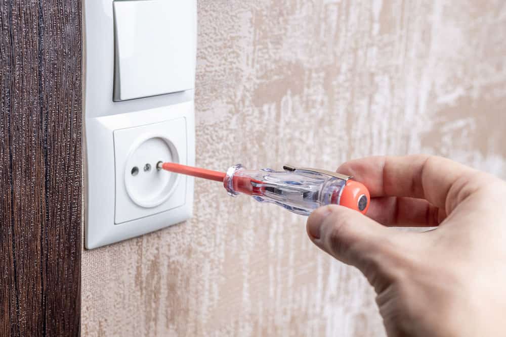 Using a voltage tester