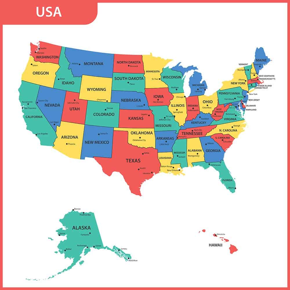 US States.