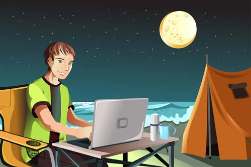 Campsite Browsing.